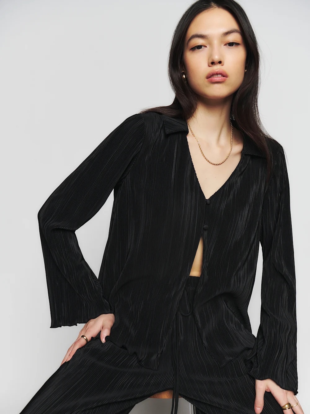 Reformation Laylin Top (NWOT)